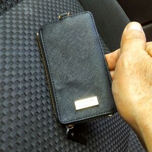 Kate Spade zip up change purse ID holder